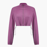 Naya | Sportliches Zweiteiler-Set mit Cropped-Jacke & Leggings