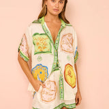 Denise | Elegantes Zweiteiler-Set mit Print-Design