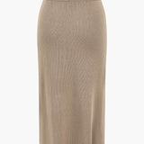 Amelie | Elegantes Strick-Set mit Peplum-Top & Bleistiftrock