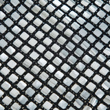 Agathe | Glamouröser Party Minirock mit funkelndem Netz-Design