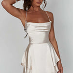 Emilia | Satin Mini Dress Zendoo.de