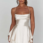 Emilia | Satin Mini Dress Zendoo.de