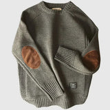 Bruno | Gestryckter Winterpullover
