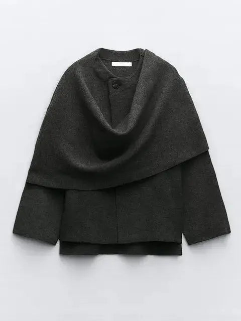 Ella | Elegante Cape-Jacke – Zeitloser Stil und Vielseitige Eleganz Zendoo.de