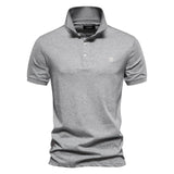James | Zeitloses, schmal geschnittenes Herren-Poloshirt