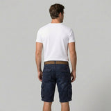 Herren Cargo Shorts mit Cargotaschen und Gürtel
