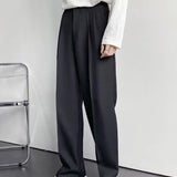 Enzo | High-Waist mit weitem Bein Anzughose