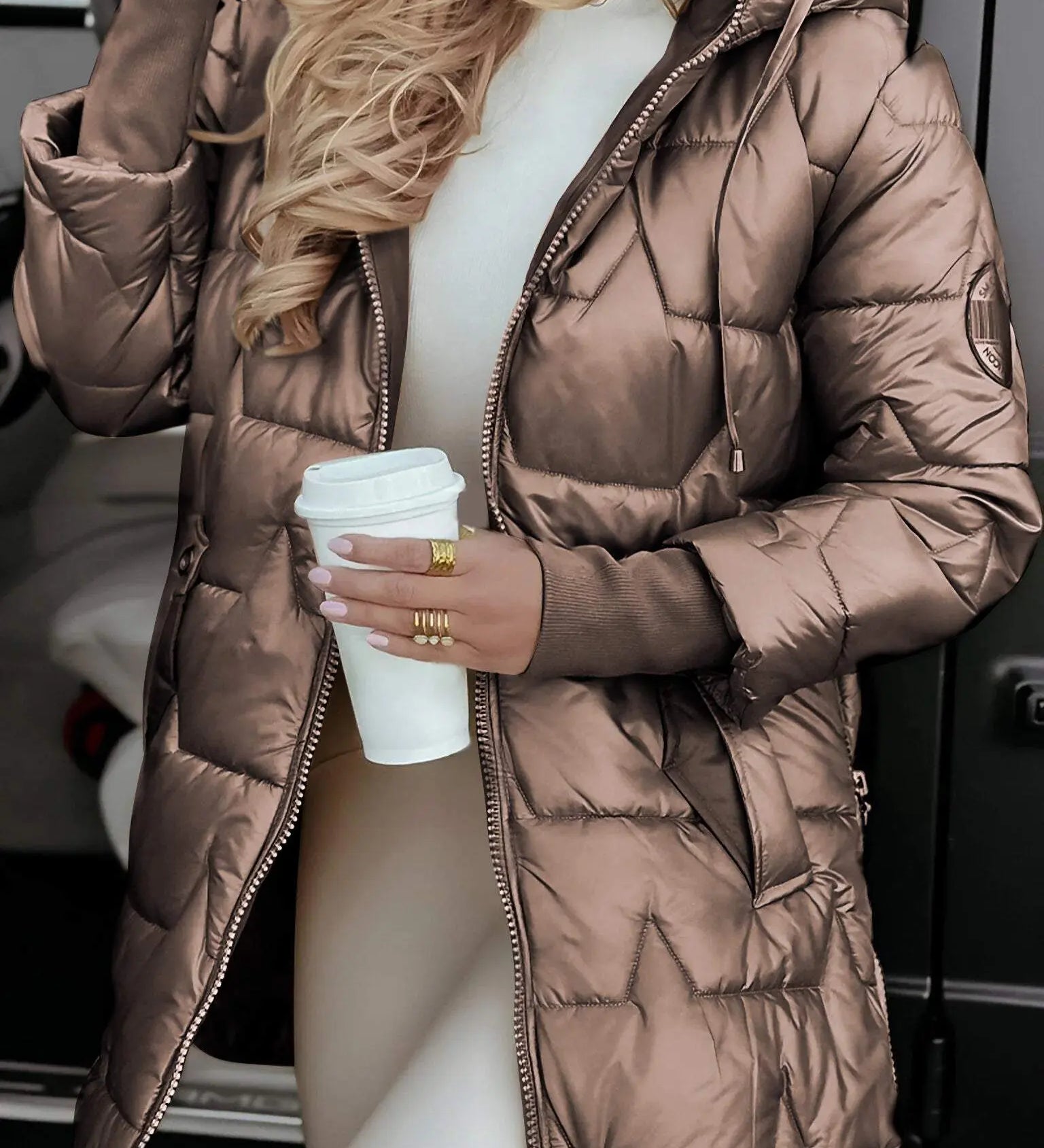 Emma | Pufferjacke mit Kapuze Zendoo.de