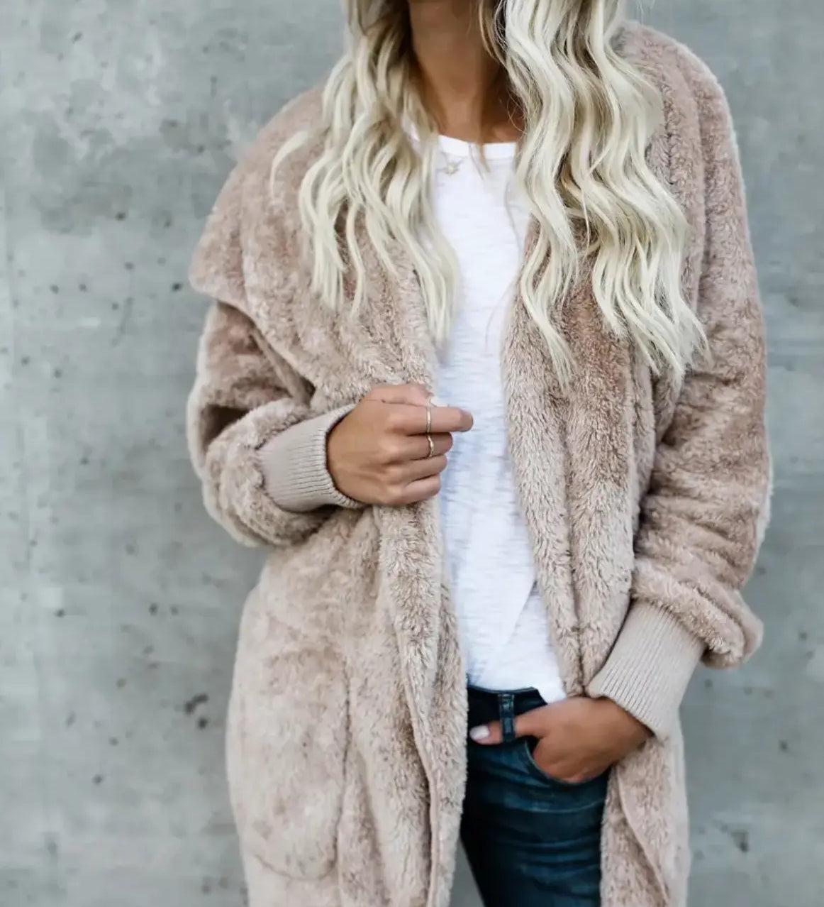 Lia | Warme Teddy Fleecejacke Zendoo.de