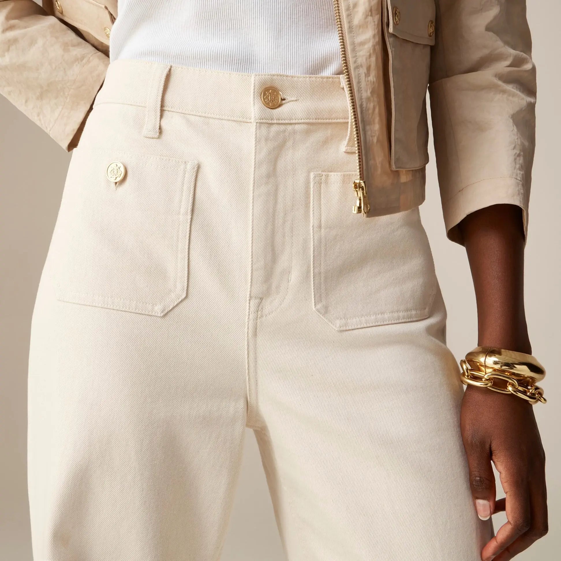 Mia | Komfortable Jeans mit weitem Bein Zendoo.de