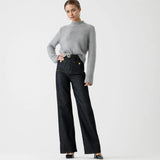 Mia | Komfortable Jeans mit weitem Bein Zendoo.de