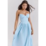 Clara | Luxuriöses Schulterfreies Maxikleid Zendoo.de