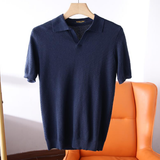 Moritz | Leichter Herren-Strickpolo