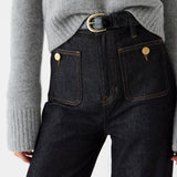 Mia | Komfortable Jeans mit weitem Bein Zendoo.de