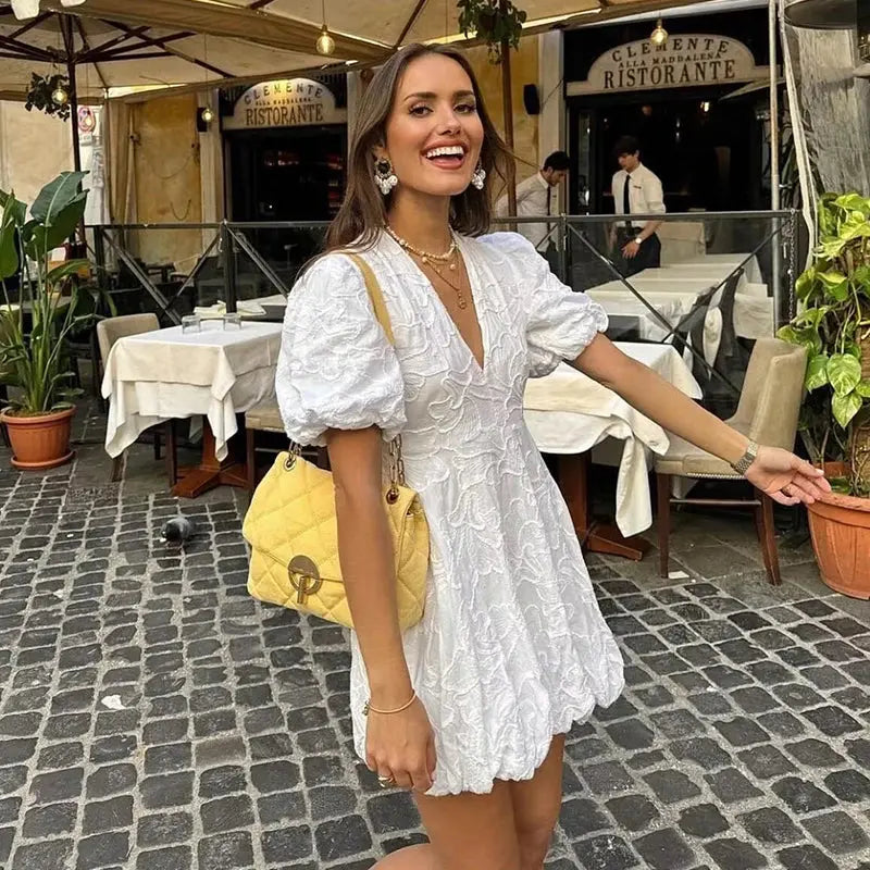 Sophia | Sommer Besticktes Kleid Zendoo.de