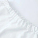 Zoë | Stilvolle weiße Rüschen Shorts Set Zendoo.de