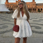 Sophia | Sommer Besticktes Kleid Zendoo.de