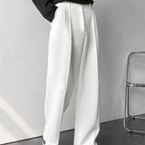 Enzo | High-Waist mit weitem Bein Anzughose