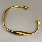 Lena | Golden Manschettenarmband Zendoo.de