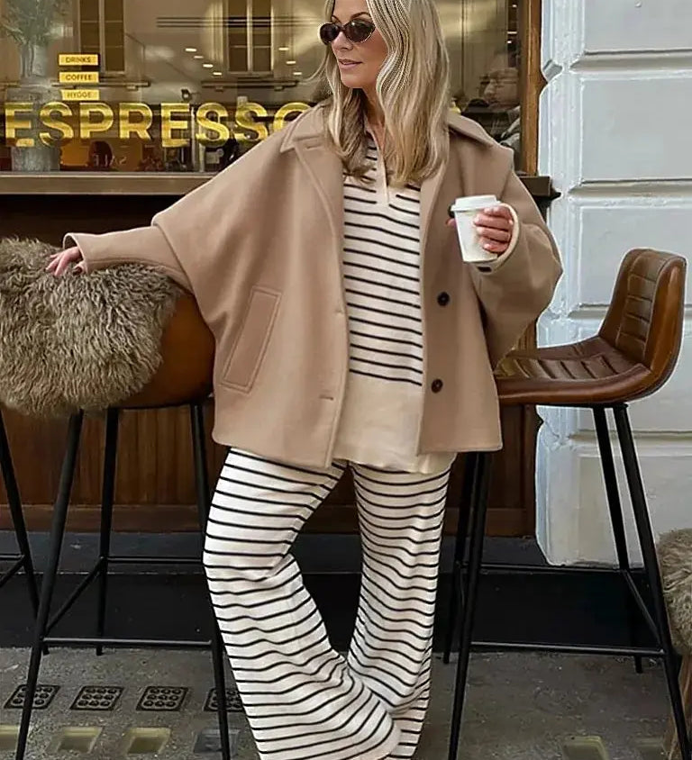 Malia | Kaschmir-Wollmantel für Damen Zendoo.de