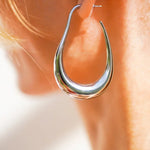 Andrea | Minimalistische Insel-Ohrringe in Silber Zendoo.de