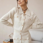 Candace | Elegantes Blazer & Rock Set - Für die selbstbewusste Professional Zendoo.de