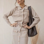 Candace | Elegantes Blazer & Rock Set - Für die selbstbewusste Professional Zendoo.de