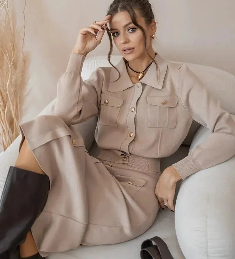 Candace | Elegantes Blazer & Rock Set - Für die selbstbewusste Professional Zendoo.de