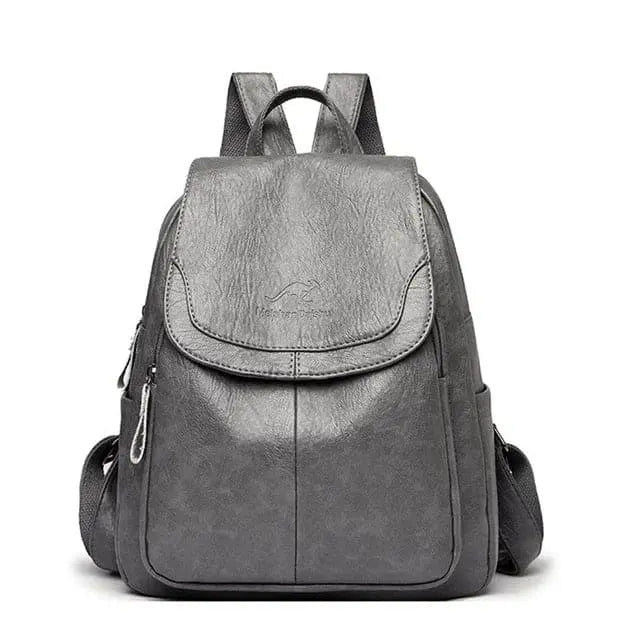 Maya| Anti-Diebstahl Rucksack aus Leder Zendoo.de