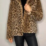 Leopard | Kunstfell-Jacke für den Winter Zendoo.de