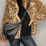 Leopard | Kunstfell-Jacke für den Winter Zendoo.de