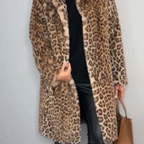 Leopard | Kunstfell-Jacke für den Winter Zendoo.de