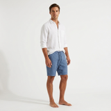 Herren Leinen Shorts mit Kordelzug