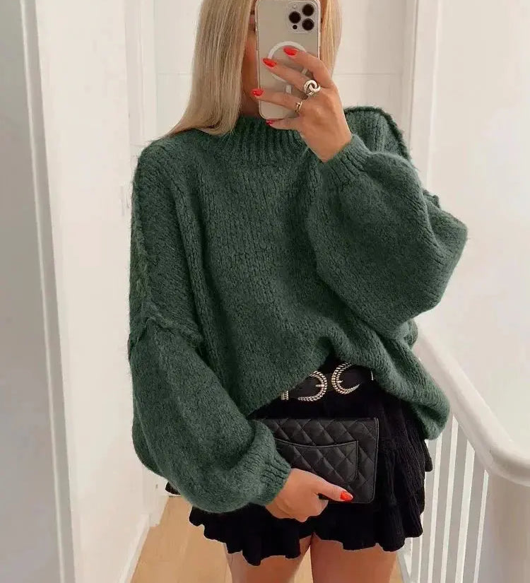 Jana | Gemütlicher Übergroßer Herbstpullover Zendoo.de