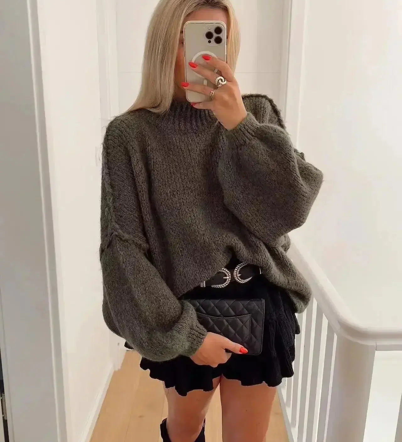 Jana | Gemütlicher Übergroßer Herbstpullover Zendoo.de