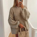 Jana | Gemütlicher Übergroßer Herbstpullover Zendoo.de