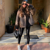 Lisa | Kunstlederjacke