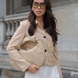 Elicia | Geflochtene Hobo-Tasche mit Knoten-Detail – Stilvoll und einzigartig