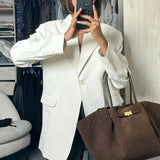 Melany | Strukturierte Tote Bag aus braunem Wildleder mit goldfarbenem Verschluss, Tragegriff & Schulterriemen