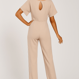 Eleganter Jumpsuit mit Taillengürtel – Figurbetont & Stilvoll