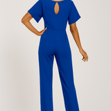 Eleganter Jumpsuit mit Taillengürtel – Figurbetont & Stilvoll