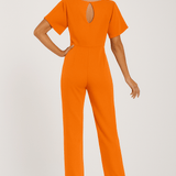 Eleganter Jumpsuit mit Taillengürtel – Figurbetont & Stilvoll