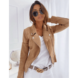 Gitte Vintage Biker-Jacke – Stilvolle Übergangsjacke im Biker-Look