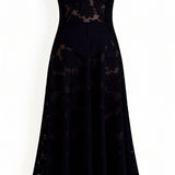 Weißes Boho-Maxikleid mit Schmetterling-Muster | Ibiza-Stil