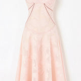 Weißes Boho-Maxikleid mit Schmetterling-Muster | Ibiza-Stil