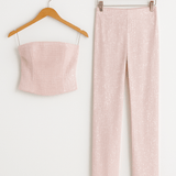 Strapsloser Denim Jumpsuit – Eleganter Einteiler mit figurbetontem Schnitt