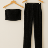 Strapsloser Denim Jumpsuit – Eleganter Einteiler mit figurbetontem Schnitt