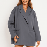 Moderner Damen Oversize Blazer mit klassischem Schnitt
