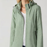 Sanne Outdoor Jacke mit Kapuze – Stilvolle Übergangsjacke für Alltag & Freizeit