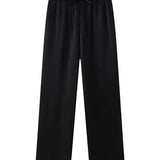 Elegantes Zweiteiler Set mit Blazer und weiter Hose – Moderner Business- & Freizeitlook